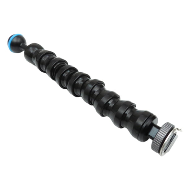 Brazo de luz para cámara subacuática, soporte de luz para snorkel, articulación, cabezal esférico universal 8 articulaciones
