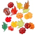 thumbnail image 1 of 1 bolsa 500g Decoraciones acrílicas Mini calabazas Hoja de arce Bellotas para manualidades Relleno de jarrones, 1 of 5