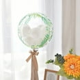 thumbnail image 2 of Efavormart 2 Pack  20" Green Confetti Vine Air Helium PVC Deco Bubble Balloons  Create Amazing Decoration for Birthday, Indoor or Outdoor event, Wedding, and Event Decoration, 2 of 11
