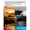 thumbnail image 3 of Protector Solar para Parabrisas Proadsy 2025 Mejorado para Toyota Highlander 2008-2013, 3 of 9