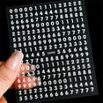thumbnail image 2 of 5Pcs/Set 3D Nail Stickers with Random Numbers and Letters DIY Gold and Silver Decoration Manicure Tools Nail Sticker Accessories 5pcs, 2 of 5
