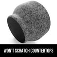 thumbnail image 5 of GORILLA GRIP Mortar and Pestle Set 100% Granite Stone Molcajete Guacamole Bowl 1.5 Cup Gray, 5 of 10