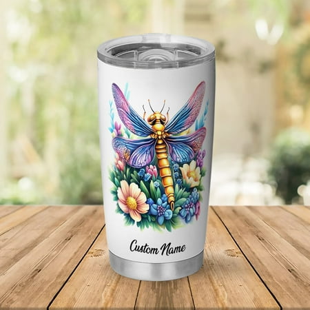 

Dragonfly Gifts Dragonfly Animal’s Name – Custom Cup for Animal Lovers Gift for Women Men Boys Girls Gift for Birthdays & Christmas 20oz Steel Coffee Cup fL2N8E