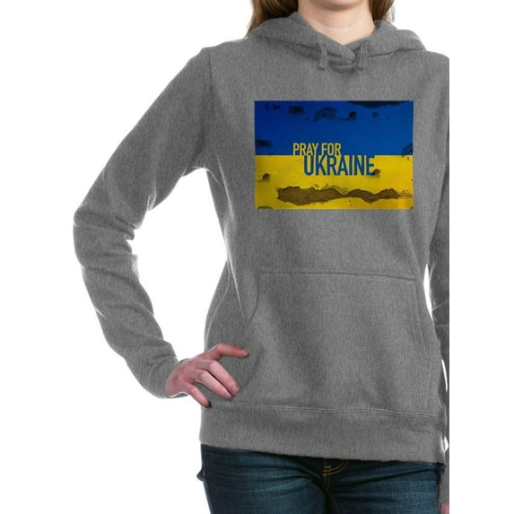 CafePress - Pray For Ukraine Sweatshirt, Stand With Sweatshirt - Pullover Hoodie, Classic & Comfortable Hooded Sweatshirt