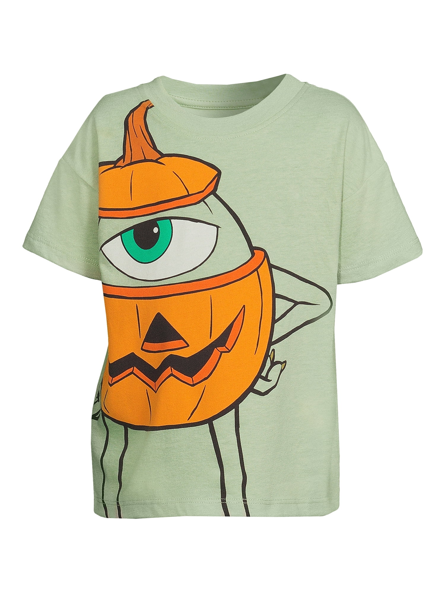 Monsters Inc. Toddler Girl Halloween Graphic T-Shirt, Sizes 12M-5T