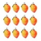 thumbnail image 2 of 12pcs Juegos de Colgantes de Zanahoria para la Toma Plástico Bricolaje Macarena Los colgantes de frutas, 2 of 8