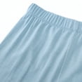 thumbnail image 7 of Boys' Solid Color Pajama Set, Kids 2-Piece Long Sleeve Top and Pants Loungewear, Soft Comfortable Home Wear Sleepwear for Toddlers and Children, Casual Indoor Outfit Sky Blue, 7 of 7
