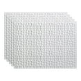 thumbnail image 1 of Fasade 18in x 24in Terrain Matte White Backsplash Panel 5pk, 1 of 2