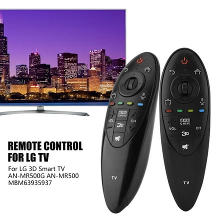 Smart 3D TV Replacement Remote Control 33ft Remote Control with Magic&Voice Functions for  TV, Remote Control for  AN-MR500,Remote Control for  TV