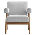 thumbnail image 5 of Modway Lyra Fabric Armchair in Light Gray Fabric, 5 of 9
