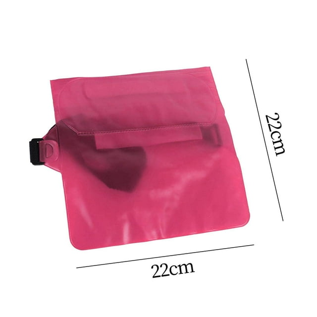 Sac Étanche Étanche Pochette Sac à Dos Navigation Natation Ripstop pour Navigation Voile Rose