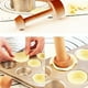 thumbnail image 1 of Moldes para hornear, molde para pasteles, relleno de madera para pasteles, color madera, doble fondo para pasteles, color madera, machacador para pasteles, 1 of 5
