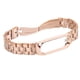 thumbnail image 3 of Correa de repuesto para Xiaomi Mi Band 6 SmartWatch, correa de repuesto de metal, pulsera de oro rosa, 3 of 14
