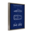 thumbnail image 3 of Stupell Industries Industrial Detailed Car Blueprint Brown Floating Frame Canvas Art, 17 x 21, by Karl Hronek, 3 of 8