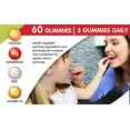 Health Supplied Calcium Magnesium & Zinc + Vitamin D Gummies 2 Pack