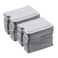 thumbnail image 1 of 200 fundas de bloqueo para tarjetas de crédito, 3,62 x 2,48 pulgadas, papel de aluminio plateado, 1 of 1