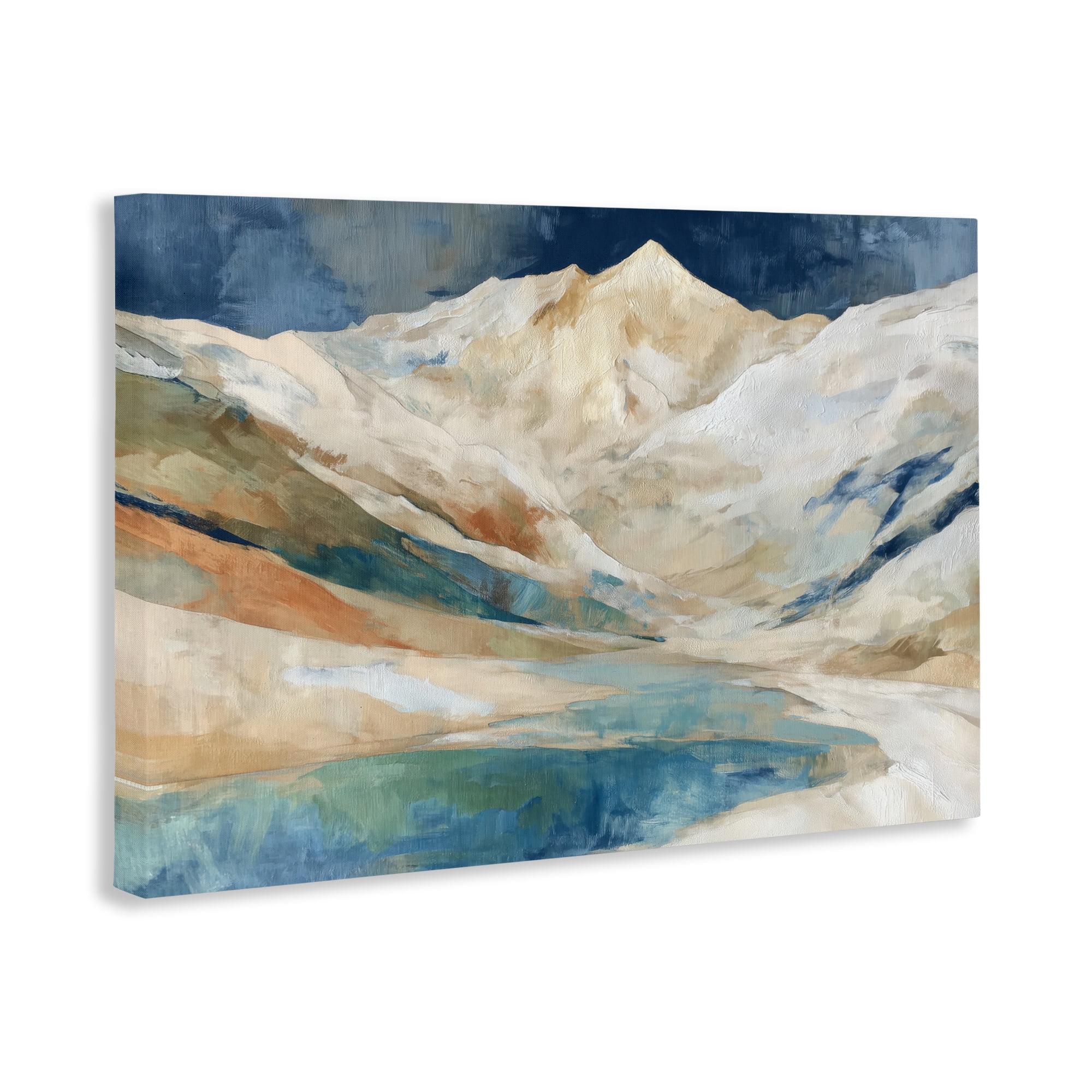 Stupell Industries Glacial Valley in Alaska Range Canvas Wall Art, design by Chromatic Storm Studio
