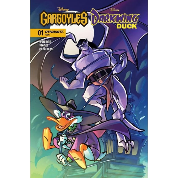 Gargoyles/Darkwing Duck #1A VF ; Dynamite Comic Book
