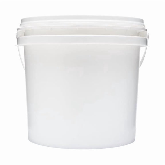 2xl Empty Bucket, White, High Density Polyethylene 2XL1