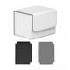 thumbnail image 3 of Caja de baraja de cartas coleccionables Cola contenedor de dados duradero para 100 cartas Blanco, 3 of 8