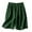 Green, variant on Womens Bermuda Shorts High Rise Wide Leg Shorts Comfort Shorts Fashion Casual Shorts Loose Knee Length Short
