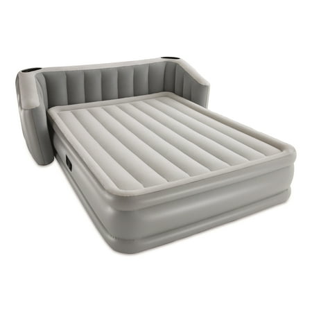 Bestway - FullSleep Wingback Tritech 31 Inch Airbed with Built-in-AC Pump, (Best Way To Get Blood Out Of A Mattress)