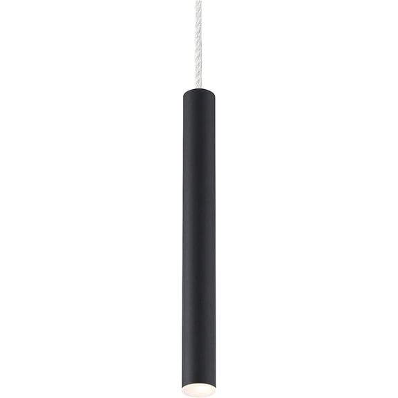 CintBllTer 917MP12-MB-LED 1 Light Mini Pendant, Matte Black
