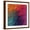 Brown Frame, variant on Art.com Vector Abstract Hand-Drawn Waves Texture, Wavy Background. Colorful Waves Backdrop. Art Print by Markovka, 16" x 16"