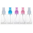 thumbnail image 1 of Billuyoard Botellas recargables de 5 uds. De 50ML, atomizador de botella de Perfume de plástico transparente de viaje, botella de Spray pequeña vacía, Suministros de limpieza para el hogar TYPE1 Billuyoard JJ3764-00, 1 of 6