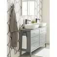 thumbnail image 4 of Amerock Kodiak Contemporary Triple Prong Polished Nickel Wall Hook, 4 of 9