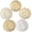 F, variant on Gold & Silver Star-Patterned Paper Plates — 7-Inch, Pack of 50 — "Twinkle, Twinkle Little Star" Themed Disposable Plates, Ideal for Weddings, Birthdays, Bridal Showers, Thanksgiving, Easter, Christma