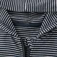 thumbnail image 5 of Mercatoo Boys Girls Casual Stripe Slightly Hooded Zip Up Cotton Jacket, Kids 𝐒tretch Outdoor Clothing Pocket Cardigan Coat, 5 of 7