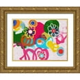 thumbnail image 1 of Auda, Christine 18x15 Gold Ornate Wood Framed with Double Matting Museum Art Print Titled - A Touch of Sass I, 1 of 4