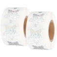 thumbnail image 4 of 2 Rolls Pegatinas Estrellas Roll Auto adhesivo Striegas brillantes Etiquetas de estrellas brillantes Pegatizas de recompensa para niños, 4 of 4