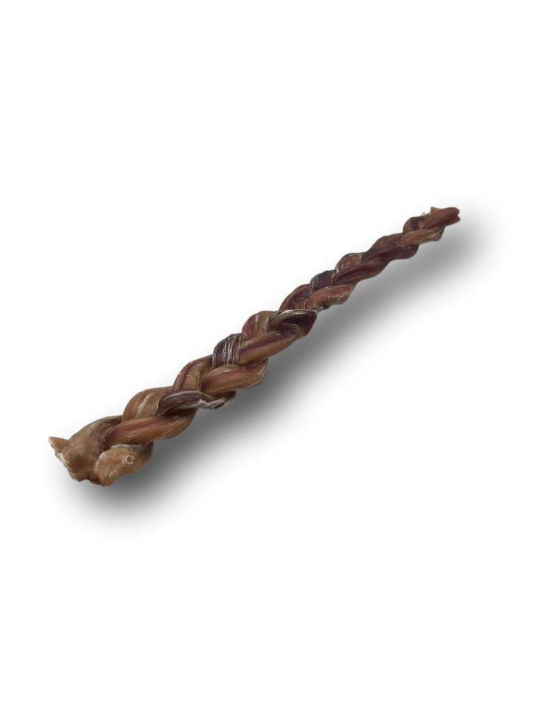 Bully Stick 12" Braided Dog Treat - 5 Pack