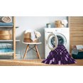 thumbnail image 2 of Ahgly Company Machine Washable Indoor Rectangle Transitional Deep Purple Area Rugs, 3' x 5', 2 of 7