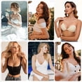 thumbnail image 3 of LAICAIW Soutien-Gorge Adhésif, Soutien-Gorge Auto-Adhésif, Soutien-Gorge Invisible Sans Bretelles Réutilisable en Silicone, Soutiens-Gorge Rehausseur Adhésifs Dos Nu pour Femmes, 3 of 6