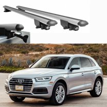 Catch USA  Roof Rack Cross Bars for AUDI Q5 2008-2026 Cargo Luggage Carrier Aluminum Silver Set