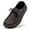 Dark Brown, variant on Women's Comfort Slip-On Loafers – Polished Casual Walking Flats with a Roomy Toe Box, Ideal for Professional and Daily Settings