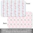 thumbnail image 3 of CounterArt Pure Romance 4-Pack Reversible Plastic Tabletop Placemats, 3 of 7