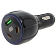 thumbnail image 2 of Fule 90W LED 3 Ports Car Charger Fast Charge PD USB C Type C Adapter, 2 of 10