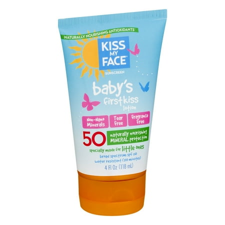 Kiss My Face Baby's Mineral Pampering Lotion Spf 50, 4 Oz
