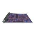 thumbnail image 2 of Ahgly Company Indoor Rectangle Patchwork Light Blue Transitional Area Rugs, 6' x 9', 2 of 4