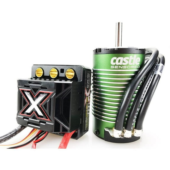 Castle Creations MONSTER X 25.2V ESC w/ 1512-1800 KV Sensored Motor CSE010-0145-05