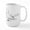 White, variant on CafePress - Flying Oriental Roller Pigeon Large Mug - 15 oz Ceramic Large White Novelty Mug