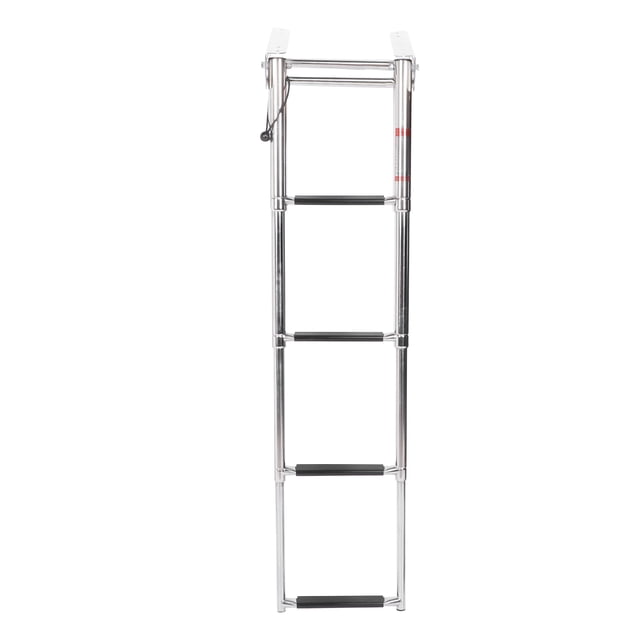 Deck Hardware,4‑Step Deck Ladder Folding Boat Ladder Step Deck Ladder Meticulously Designed