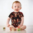 thumbnail image 3 of Cobra Kai Baby Boy Girl Short Sleeve Romper Clothing Set Print Cartoon Baby Summer One Piece Jumpsuit, 3 of 8