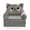 Grey, variant on Hbdhejl Folding Children'S Sofa Backrest Armchair 2 In 1 Folding Children'S Sofa Cute Cartoon Lazy Sofa Without Padding Or Padding Core