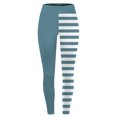 thumbnail image 6 of COMVALUE Women's and Plus Size Oh So Soft Knee & Full Length Leggings | Lots of Prints Sky Blue Size M, 6 of 7