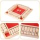 thumbnail image 2 of Juguete raro Pearl para padres y niños, juego de cuatro jugadores, informal, de matemáticas, con números, rojo, 2 of 5